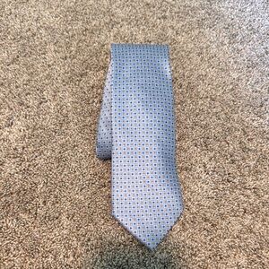 Canali Elegant Blue Patterned Men's Tie